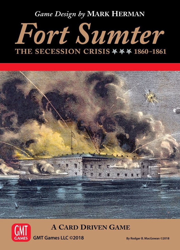 GMT Games: Fort Sumter: The Secession Crisis, 1860-61 NISW Fast Shipping