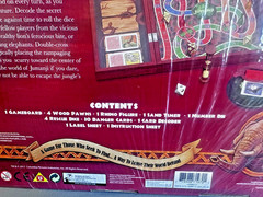 Jumanji the Game Real Wooden Box Edition of the Classic Adventure Board – SEALED