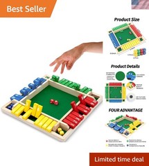 Portable Shut The Box Game – Engaging Math Fun for Home, Classroom & Parties