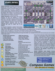 Compass Games Atlantic Sentinels: North Atlantic Convoy Escort, 1942-43