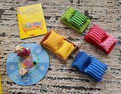 Sleepy Princess and the Pea COMPLETE HABA Game Preschool No Reading