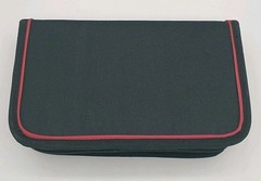 Yahtzee Deluxe Travel Edition 2003 Game Folio w/ Black Nylon Zip Case Road Trip