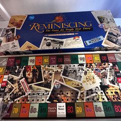 REMINISCING BOARD GAME FOR PEOPLE OVER THIRTY NOSTALGIA YEARS 1939-1989