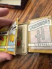 Vintage 1930s Russell Library of Games Set of 6 Complete Miniature Card Games US