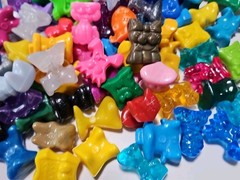 Lot of 100 Random Gogos Crazy Bones ALL gogo’s Lots Of Variety. Lot 4.9.3