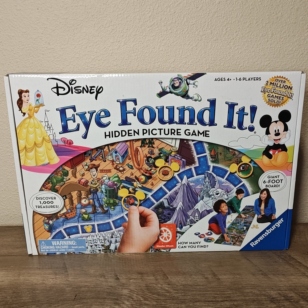 Ravensburger Disney Eye Found It! Hidden Picture Game 6-Foot Board Multi-Color