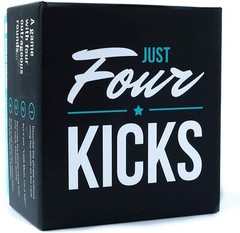 New Just Four Kicks Fun Party Card Game! A New Take On A Classic Party Game!