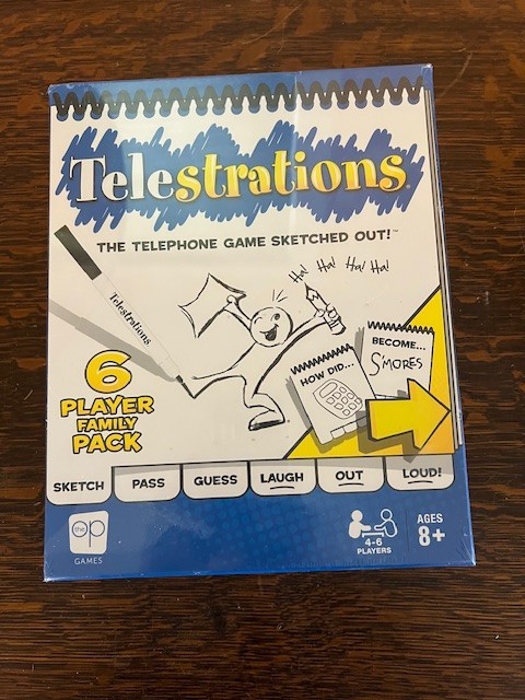 Telestrations The Telephone Game Sketched Out Family Pack Game Brand New Sealed