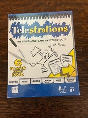 Telestrations The Telephone Game Sketched Out Family Pack Game Brand New Sealed