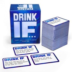 DRINK IF… Adult Drinking Party Game + After Dark Expansion Set – 800 Questi…