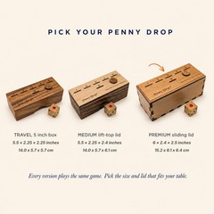 Premium Penny Drop Game – Fun Family Arcade Game, Skill & Strategy Challenge