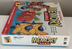 2001 Original Memory Game/ Board Game – Milton Bradley / Hasbro – Complete