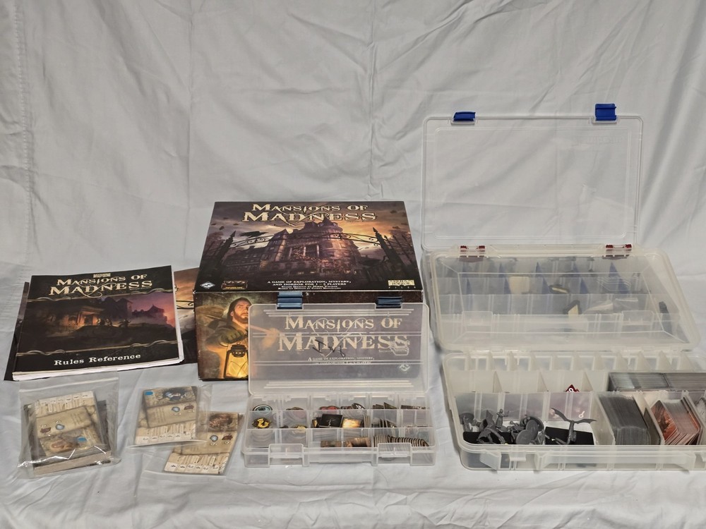 Fantasy Flight Games Mansion of Madness,2nd Edition Board Game, MAD20, Complete