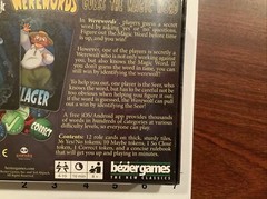 SEALED 2017 BEZIER GAMES WEREWORDS HIDDEN IDENTITY WORD BOARD GAME