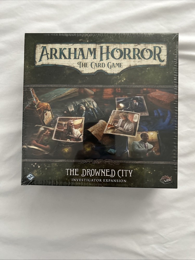 Arkham Horror The Card Game The Drowned City Investogator Expansion – NEW