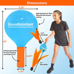 Goodminton – the World’S Easiest Racquet Game – an Indoor Outdoor Year-Round Fun
