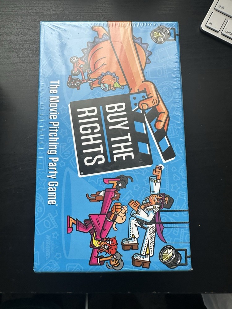 Buy the Rights The Movie Pitching Party Game “Pick Your Cards, Pitch Your Movie”