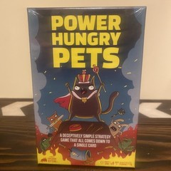 New Power Hungry Pets Game-Try To Outsmart Each Other 2-6 Players Ages 7+