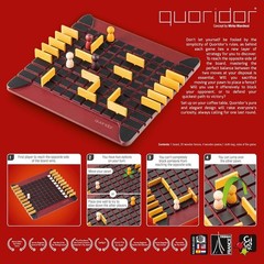 Quoridor: Beautiful Wooden Game for Ages 8+ | Perfect for Game Nights and Gifts