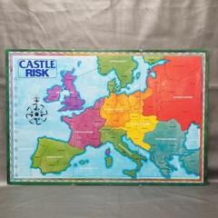 For Parts RISK + Castle 2-in-1 Board Game – Missing Some Pieces