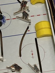 Coleco Tabletop Hockey 5100 Official NHL Pro Stars Complete Box Players Pucks
