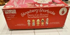 Vintage 1981 Strawberry Shortcake Berry Go Round Game Parker Brothers Incomplete