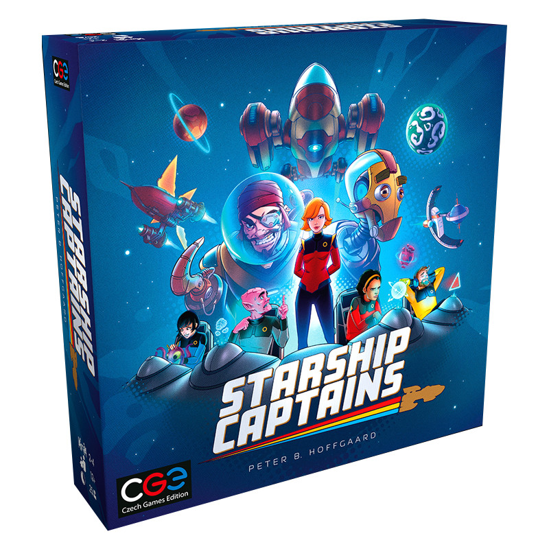 Starship Captains Board Game – Czech Games Edition CGE (English) – New & Sealed
