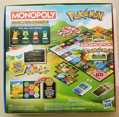 Hasbro, Monopoly Pokemon Board Game, See Description
