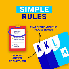 SAVANA Crack List – The Crack-You-Up Categories Card Game | 2+ Players | Quick a