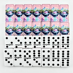 Dominos Set for Adults Kid – Dominoes – Board Games, Double 6 Dominoes Family…