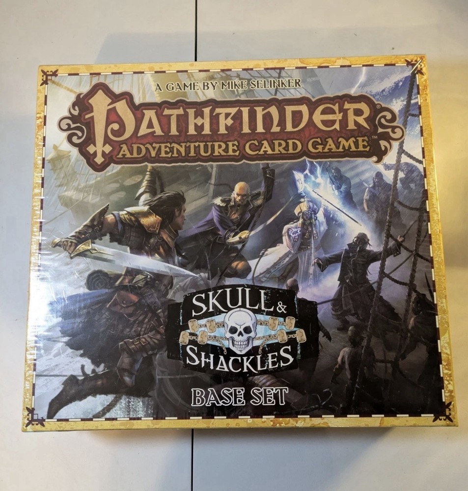 NEW SEALED Pathfinder Adventure Card Game Skull & Shackles Base Set