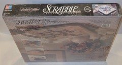 Scrabble Crossword Game Deluxe Edition Turntable 4034 1989 Milton Bradley Sealed