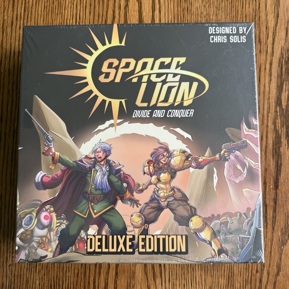 New Sealed Space Lion: Divide and Conquer, Deluxe Edition, Kickstarter Edition
