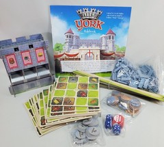 Walls of York Medieval City Building Puzzle Board Game