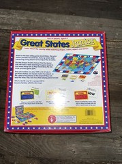 NEW 2003 International Playthings Great States Junior Game HOME SCHOOL AGES 4/7