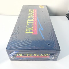 Vintage 1993 Milton Bradley Pictionary Board Game New Sealed Updated For 90s