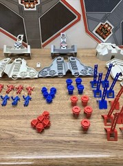 Vtg Immortals of Change 1985 Battle Set **Missing pieces. See description*