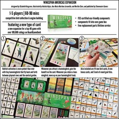 Wingspan – Americas Expansion: Stonemaier Games Board Games