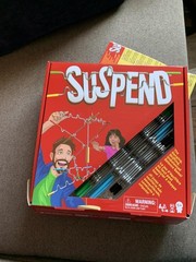 Spin Master Games, Suspend, A Balancing Family Game of Tricky Hangs & Steady Han