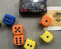 Giant 3 Inch Multi Color Foam Dice Set with Set Of Six NOW FREE SHIPPING