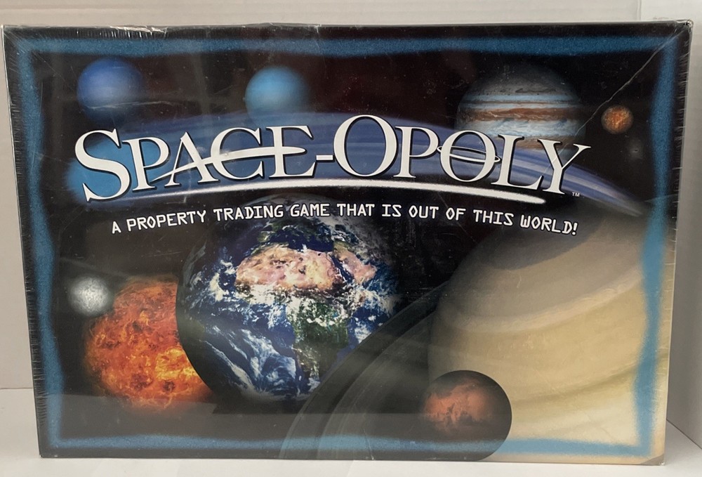 SPACE-OPOLY Out of World Property Trading Game ~Brand New | NIB | Factory Sealed