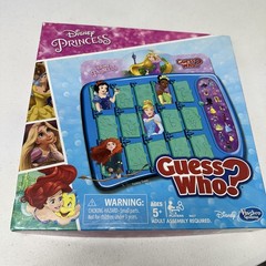 Disney Princess Guess Who? Guessing Game Hasbro – COMPLETE – NO MISSING PIECES