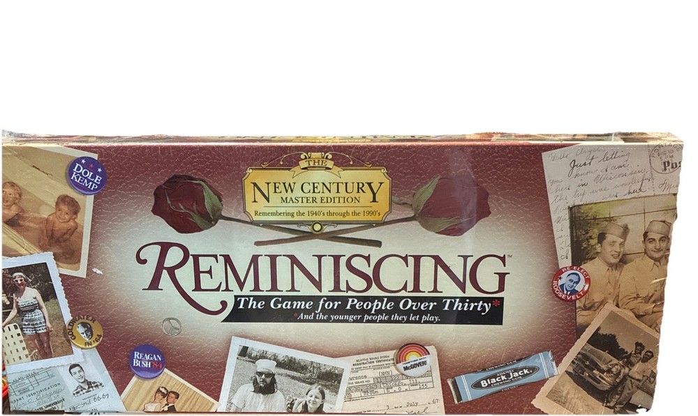New! Reminiscing Board Game New Century Master Edition 1940’s through 1990’s