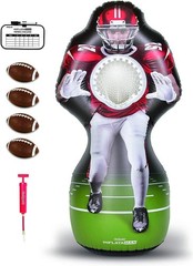 Portable Inflatable Football Challenge with Scoreboard – Perfect for Parties