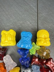 Lot of 60 Random and 3 Monster Gogos Crazy Bones A