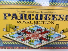 Parcheesi Royal Edition Board Dice Game- Family Game Night Kids 8+ & Adults New