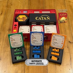 Catan Organizer (4th, 5th Edition) Base Game + 5-6 Player Expansion, 3D Printed