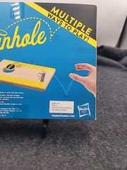 Coinhole Game The Tabletop Coin Bouncing Party Game by Hasbro Gaming