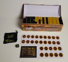 Jenga Disney Vacation Club Pirates of the Caribbean Edition Complete