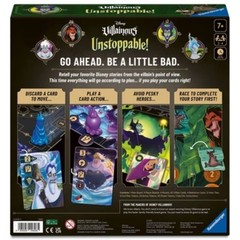 Playing Time: 20-30 Minutes Villainous Unstoppable! Family Board Game